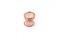 Rose Gold spiral sponge egg support