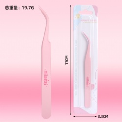 粉色免胶蝴蝶夹