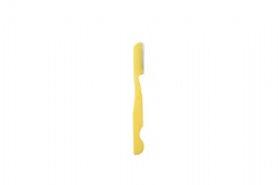 Yellow folding No. 1 eyebrow knife