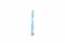 Blue folding No.1 eyebrow knife